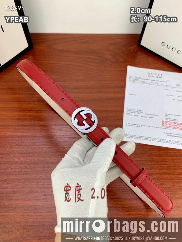 Replica Gucci belt 20mmX90-115cm 8L24