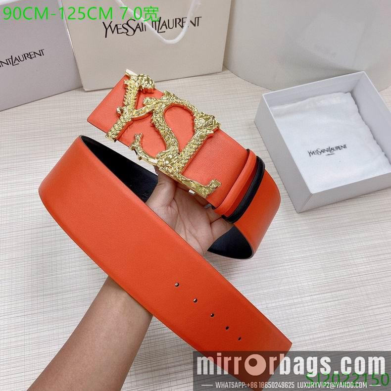 Replica YSL Belt 70mmX90-125cm 7D04