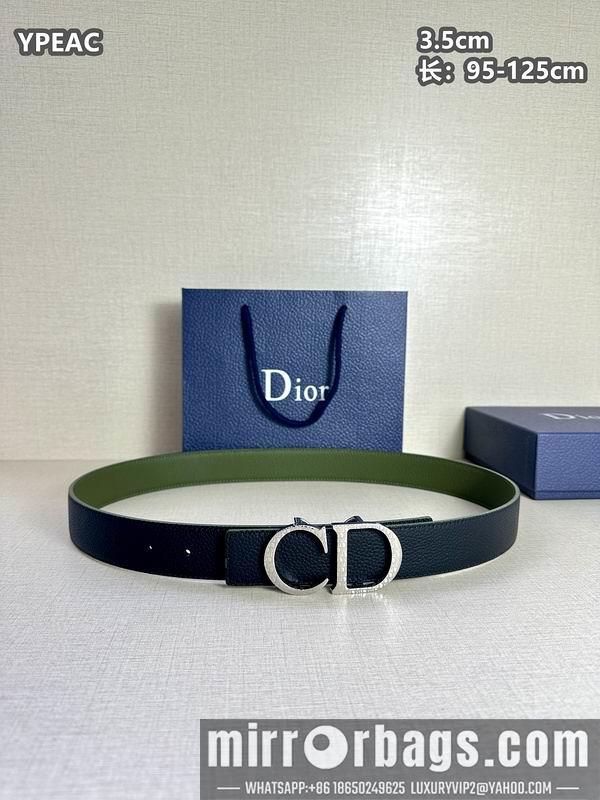 Replica Dior belt 35mmX95-125cm 8L37