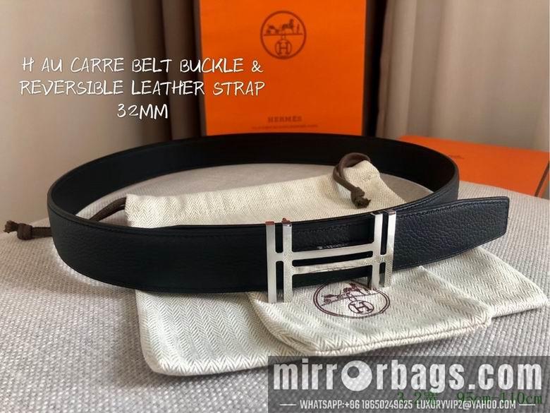 Replica Hermes Belt 32mmX95-110cm 7D21