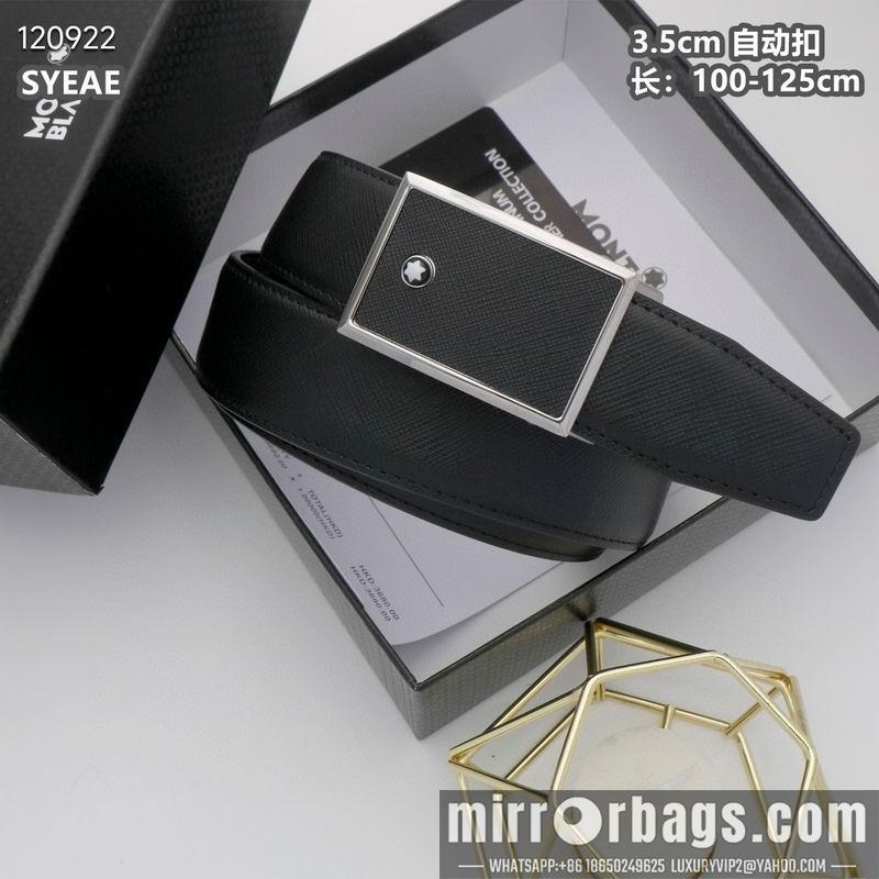 Replica Montblanc belt 自动扣 35mmX100-125cm 8L072009