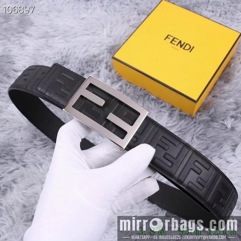 Replica Fendi Belt 38mmX95-125cm 7D89