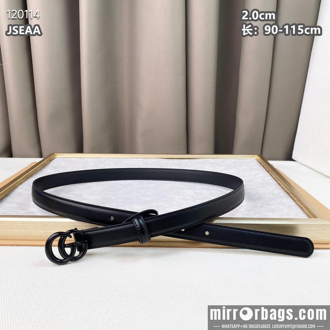 Replica Gucci belt 20mmX90-115cm 8L06