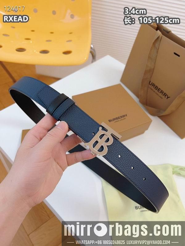 Replica Burberry belt 34mmX105-125cm 8L07