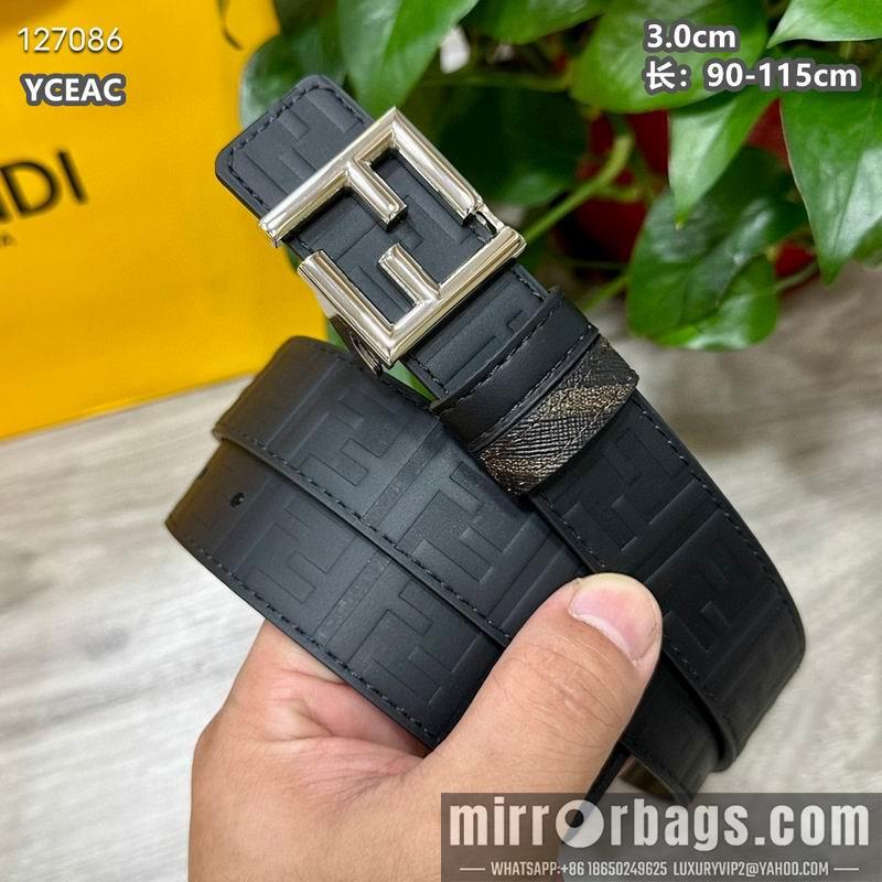 Replica Fendi belt 30mmX90-115cm 8L24