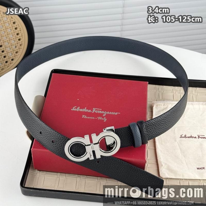 Replica Ferragamo belt 34mmX105-125cm 8L16