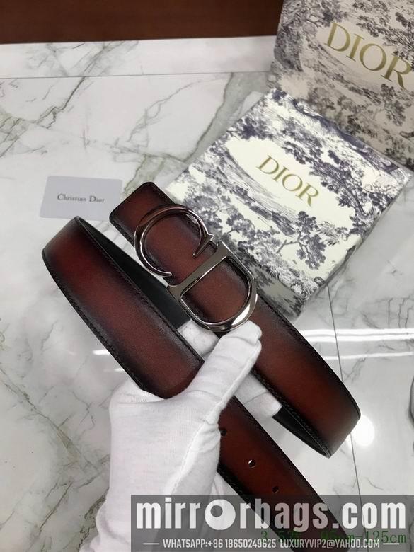 Replica Dior Belt 34mmX95-125cm 7D16