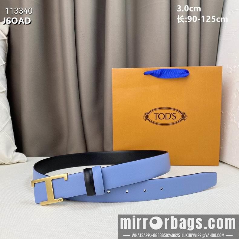 Replica Tod's belt 30mmX90-125cm 8L082501