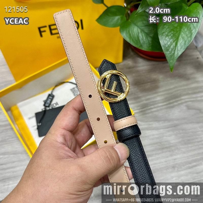 Replica Fendi belt 20mmX90-110cm 8L17
