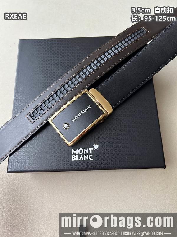 Replica Montlanc belt 35mmX100-125cm 8L76