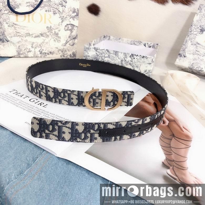 Replica Dior Belt 30mmX95-110cm 7d03