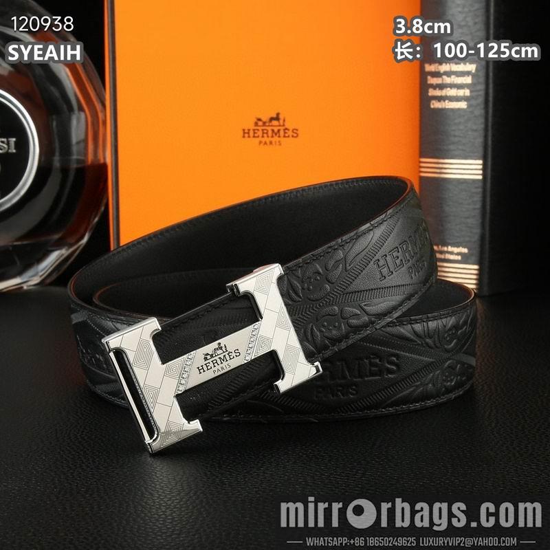 Replica Hermes belt 38mmX100-125cm 8L19