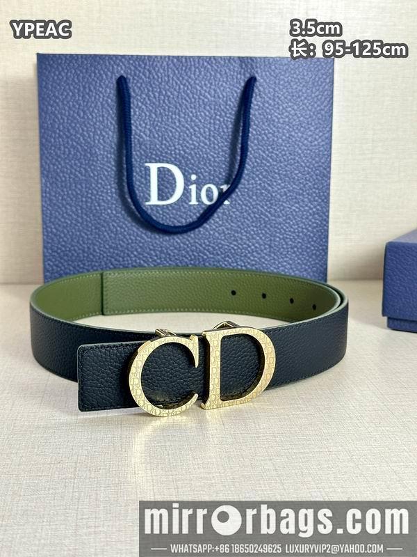 Replica Dior belt 35mmX95-125cm 8L37
