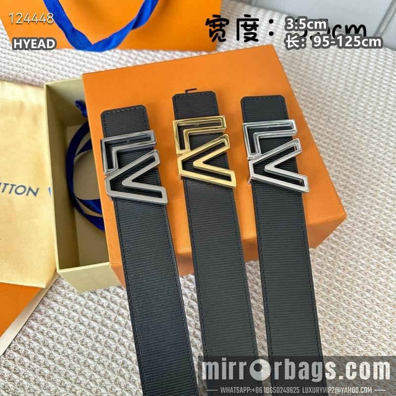 Replica LV belt 35mmX95-125cm 8L14