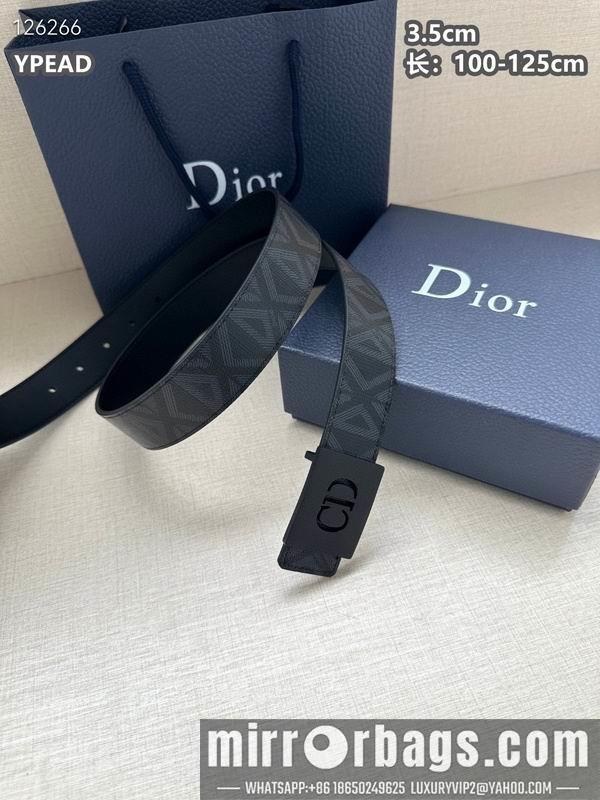 Replica Dior belt 35mmX100-125cm 8L27