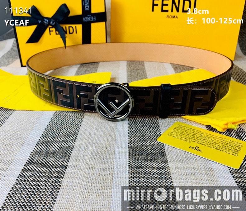Replica Fendi Belt 38mmX100-125CM 8L13