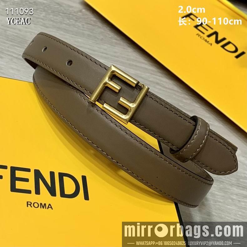 Replica Fendi Belt 20mmX90-110cm 8L01