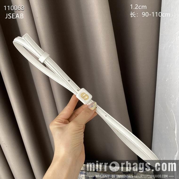 Replica Dior Belt 12mmX90-110cm 8L0515