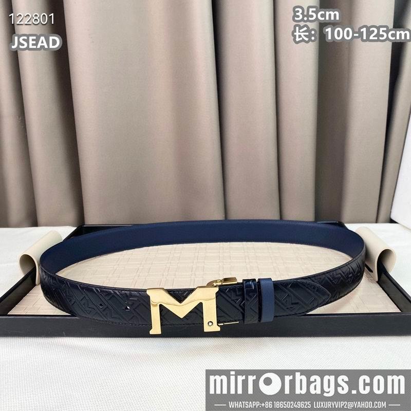 Replica Montblanc belt 35mmX100-125cm 8L25