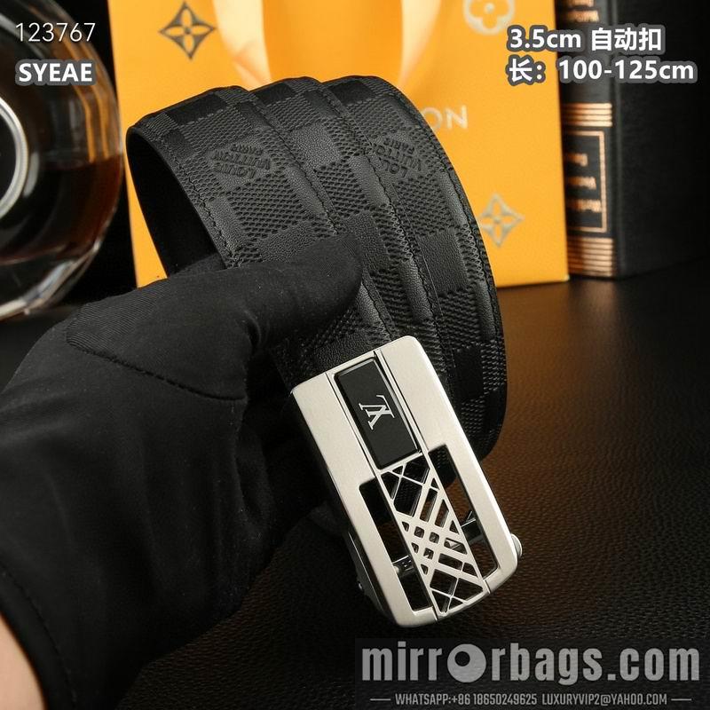 Replica LV belt 35mmX100-125cm 8L60