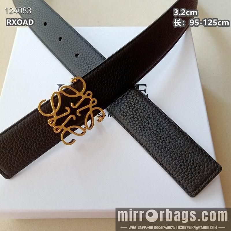 Replica Loewe belt 32mmX95-125cm 8L03