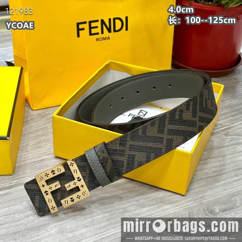 Replica Fendi belt 40mmX100-125cm  8L93