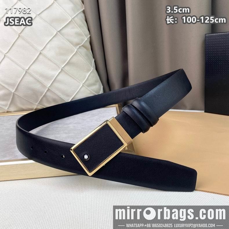 Replica Montblanc belt 35mmX100-125cm 8L10