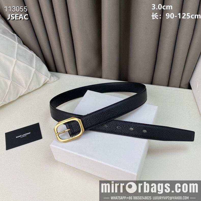 Replica YSL belt 30mmX90-125cm 8L01