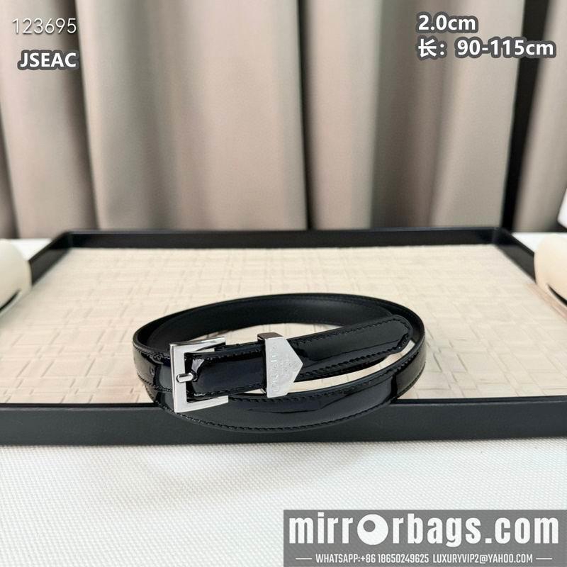 Replica Prada belt 20mmX90-115cm 8L03