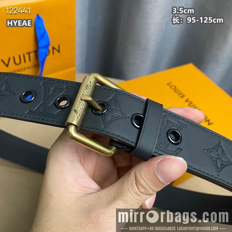 Replica LV belt 35mmX95-125cm 8L33