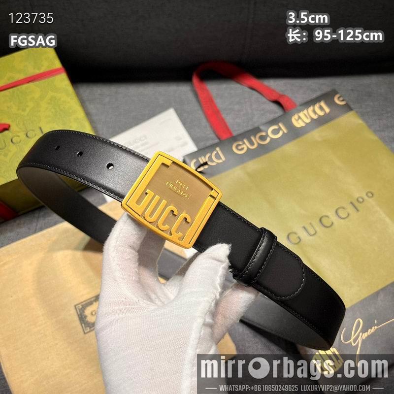 Replica Gucci belt 35mmX95-125cm 8L09