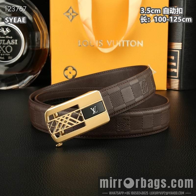 Replica LV belt 35mmX100-125cm 8L60