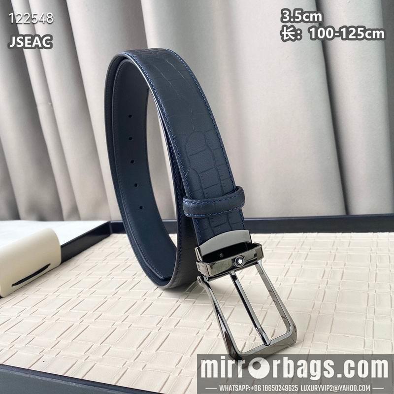 Replica Montblanc belt 35mmX100-125cm 8L21