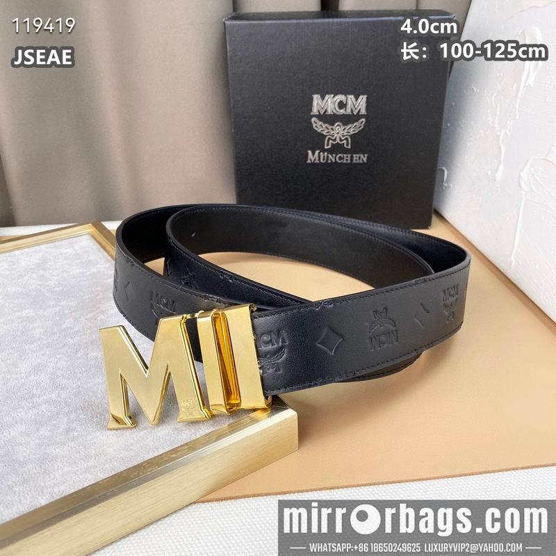 Replica MCM belt 40mmX100-125cm 8L040801
