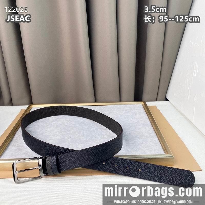 Replica Montblanc belt 35mmX95-125cm 8L06