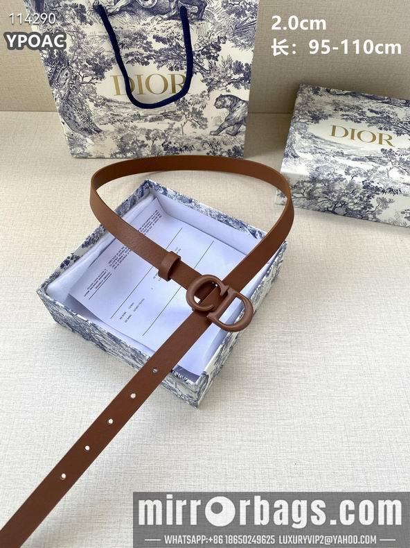 Replica Dior Belt 20mmX95-110cm 8L17