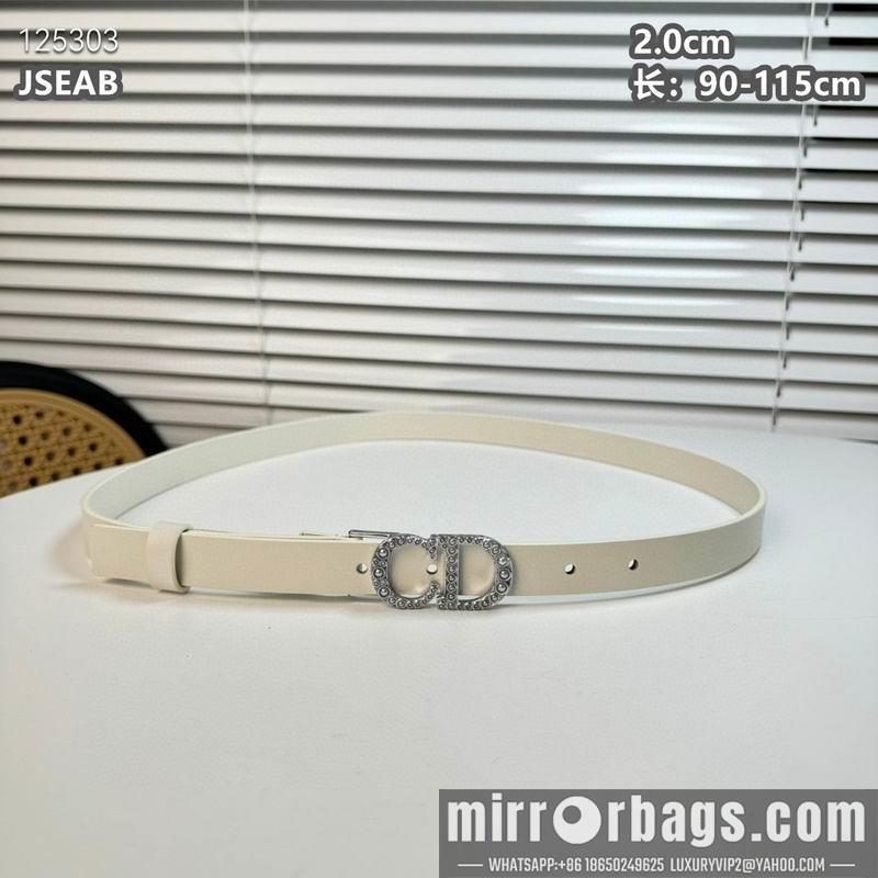 Replica Dior belt 20mmX90-115cm 8L18