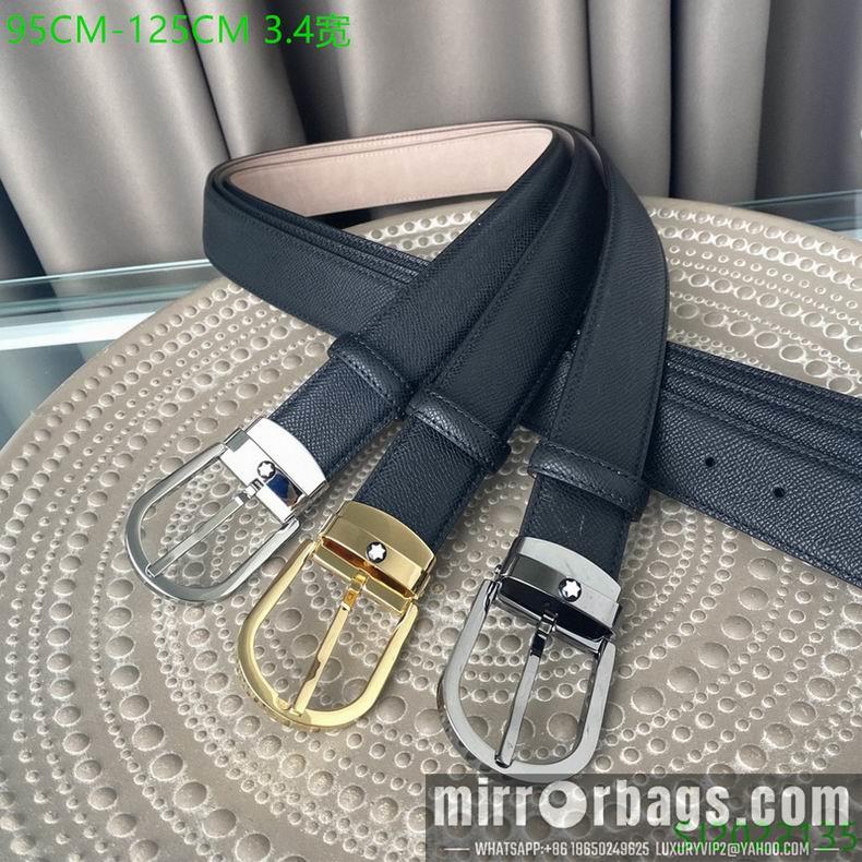 Replica Montblanc Belt 34mmX95-125CM 7D35