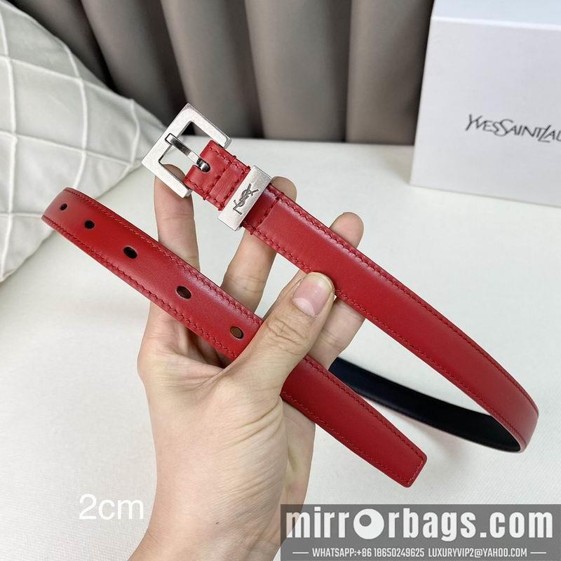 Replica YSL belt 20mmX90-115cm 7D02