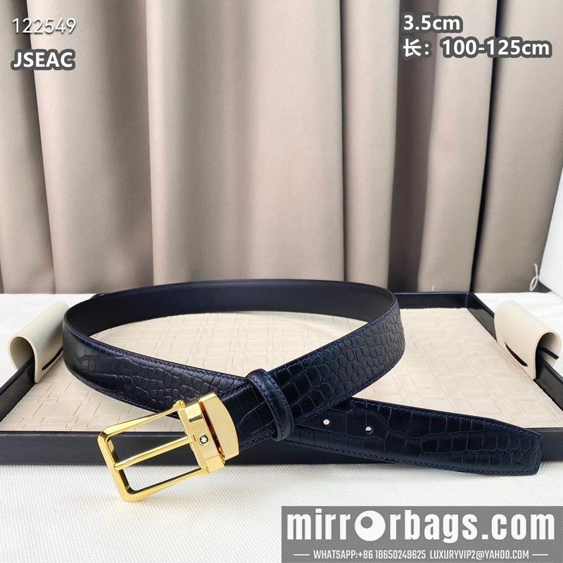Replica Montblanc belt 35mmX100-125cm 8L21