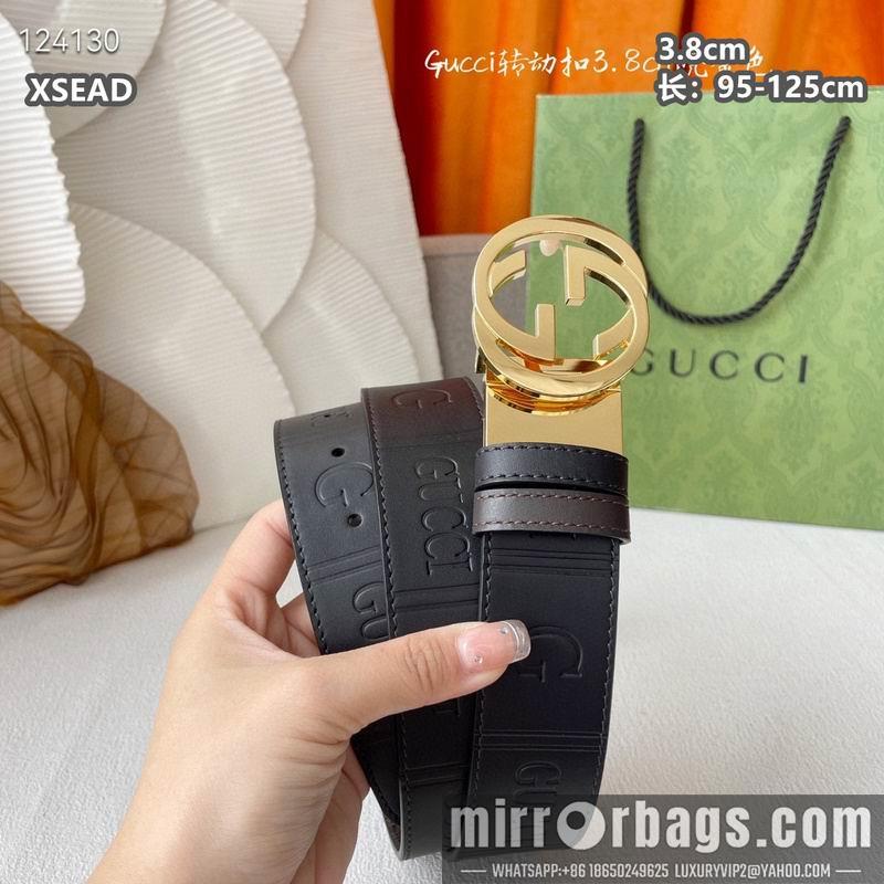 Replica Gucci belt 38mmX95-125cm 8L07