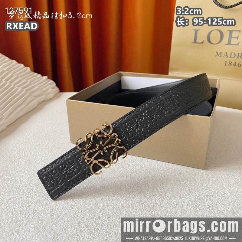 Replica Loewe belt 32mmX95-125cm 8L04