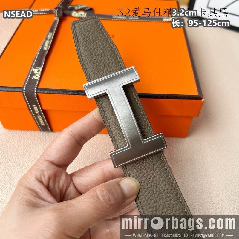 Replica Hermes belt 32mmX95-125cm 8L31