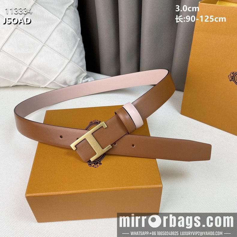 Replica Tod's belt 30mmX90-125cm 8L082501