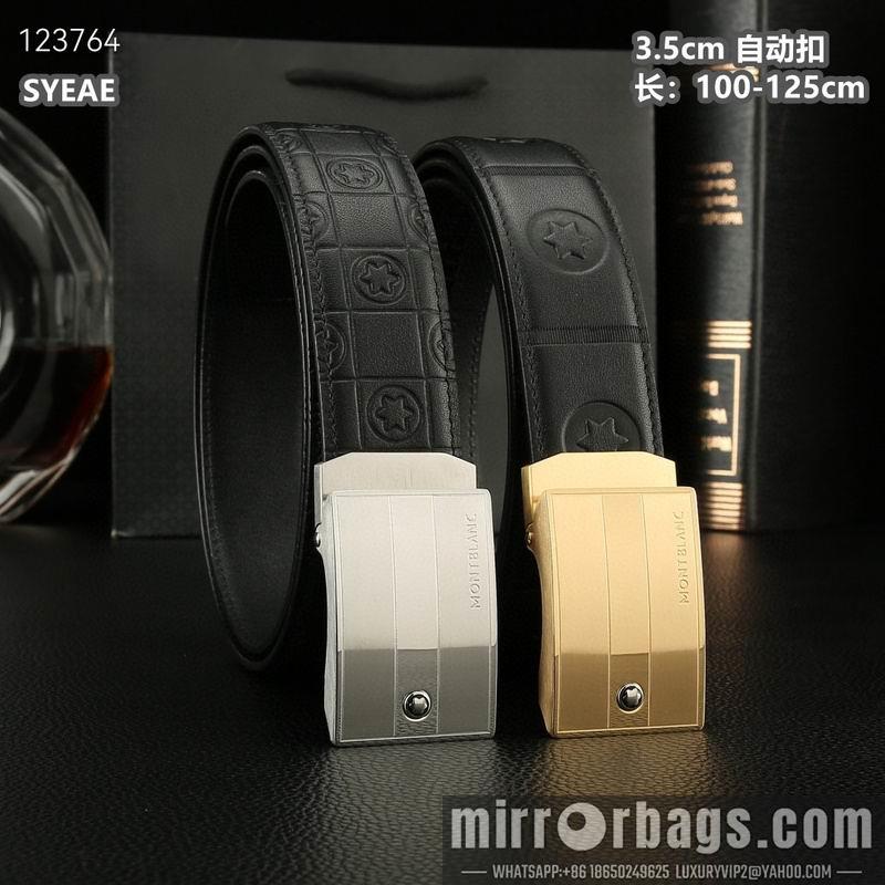 Replica Montlanc belt 35mmX100-125cm 8L58