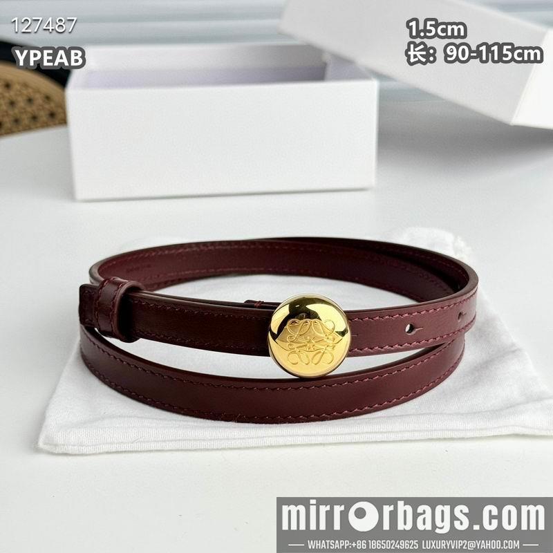 Replica Loewe belt 15mmX90-115cm 8L04