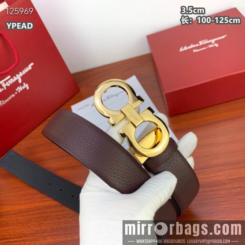 Replica Ferragamo belt 35mmX100-125cm 8L21