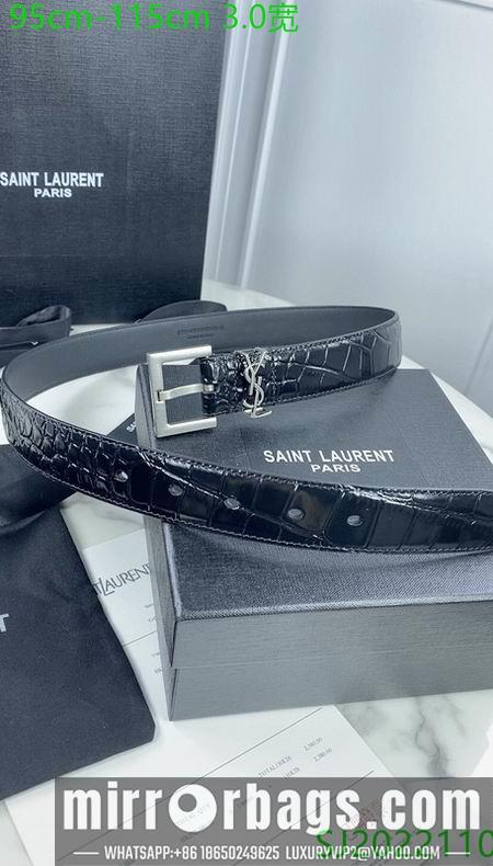 Replica YSL belt 30mmX95-115cm 7D01