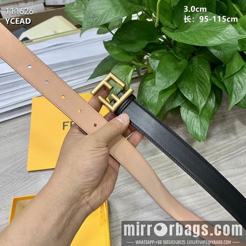 Replica Fendi Belt 30mmX95-115cm 8L04