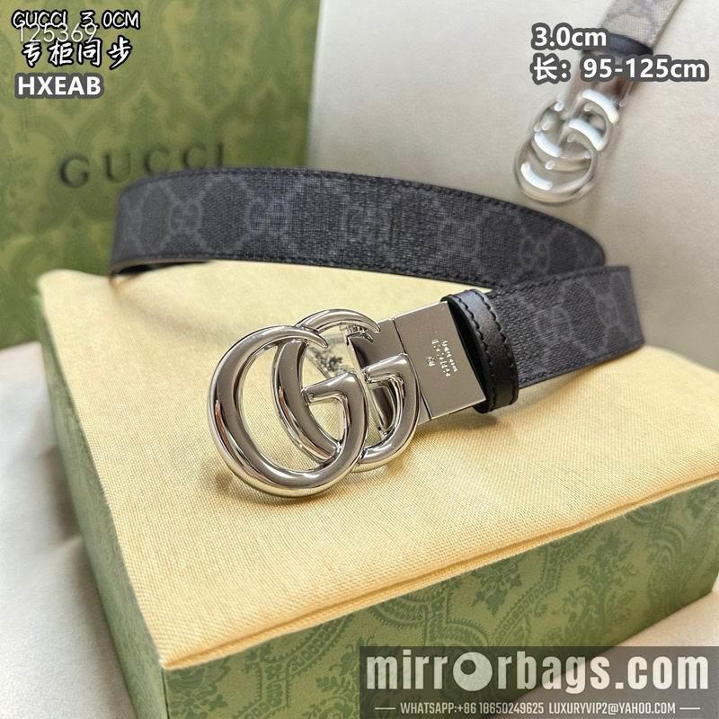 Replica Gucci belt 30mmX95-125cm  8L22